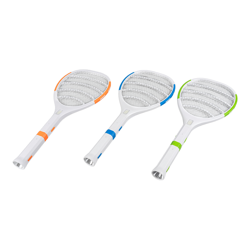 FF-808 Disassembly of flashlight with LED light lead-acid battery 400mAh home electric mosquito swatter