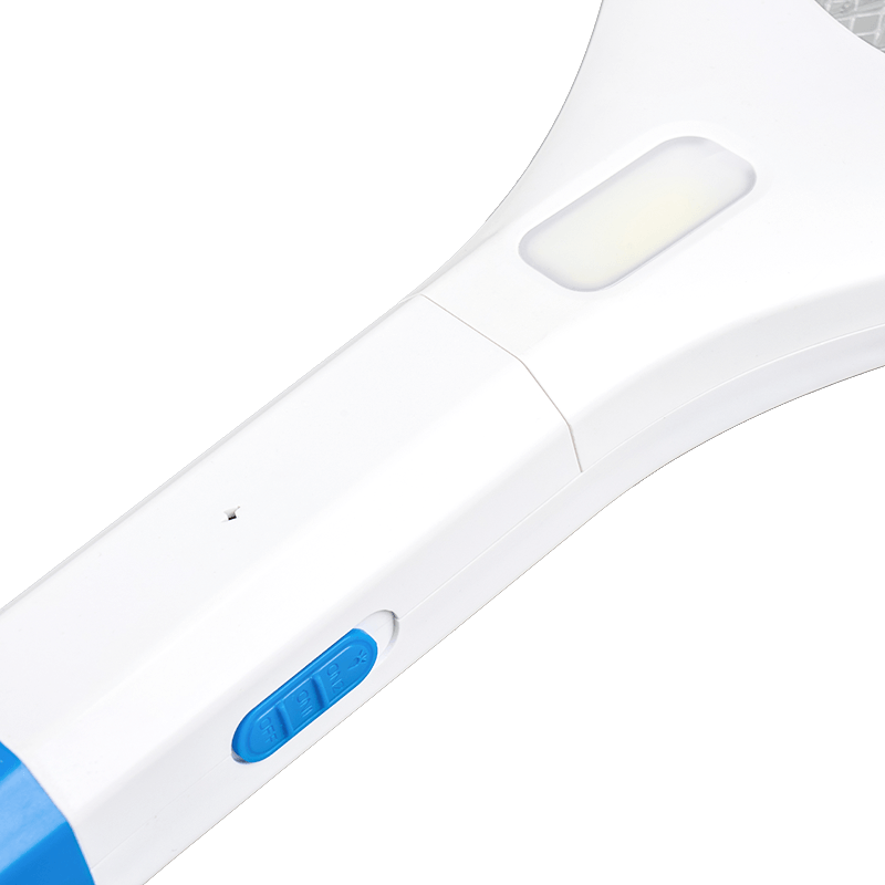 FF-808 Disassembly of flashlight with LED light lead-acid battery 400mAh home electric mosquito swatter