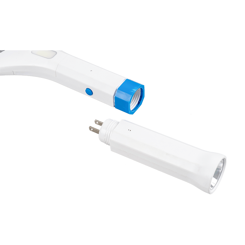FF-808 Disassembly of flashlight with LED light lead-acid battery 400mAh home electric mosquito swatter