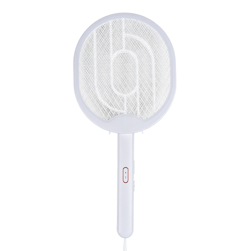 FF-881 Foldable USB rechargeable electric mosquito swatter with display screen