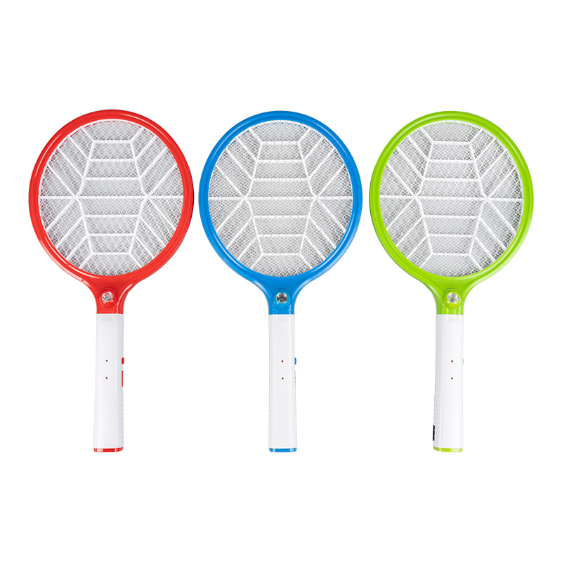 FF-001 400mA 3-color electric mosquito swatter with figure-eight wire