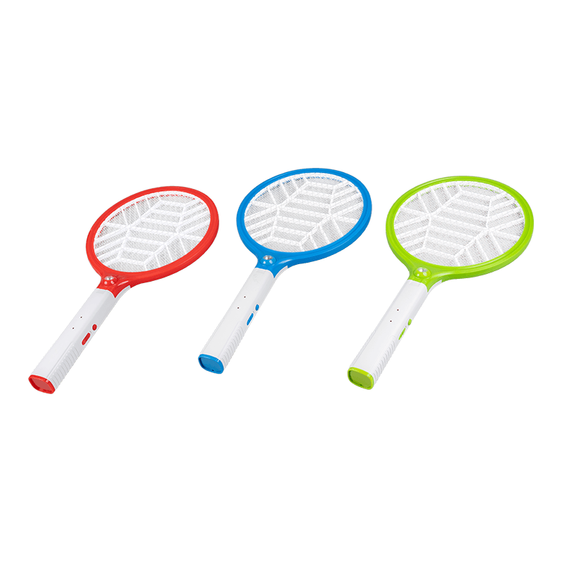 FF-001 400mA 3-color electric mosquito swatter with figure-eight wire
