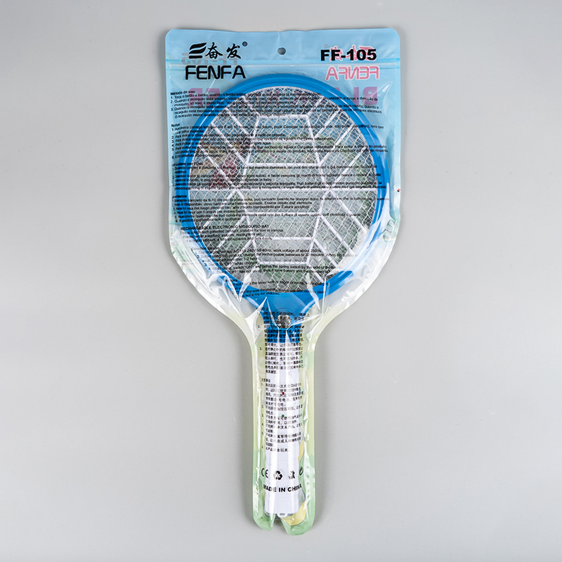 FF-105 400mAh 3-color LED lead-acid battery home electric mosquito swatter
