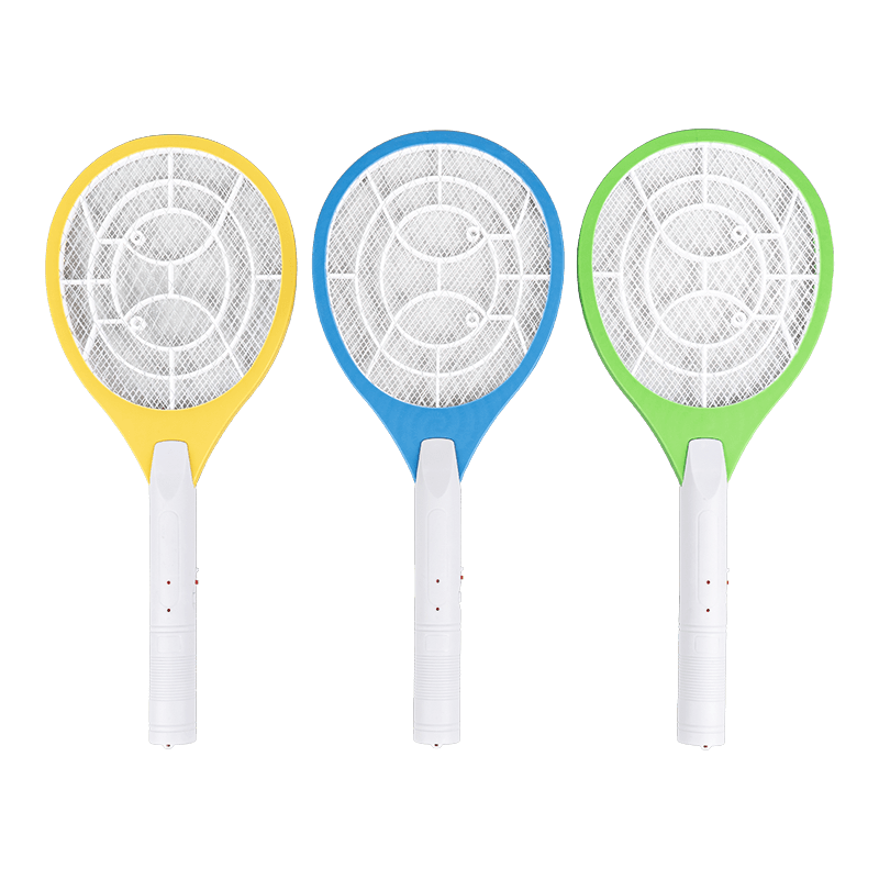 FF-107 3-Color Lead-Acid Battery 250mAh with Plug Electric Mosquito Swatter