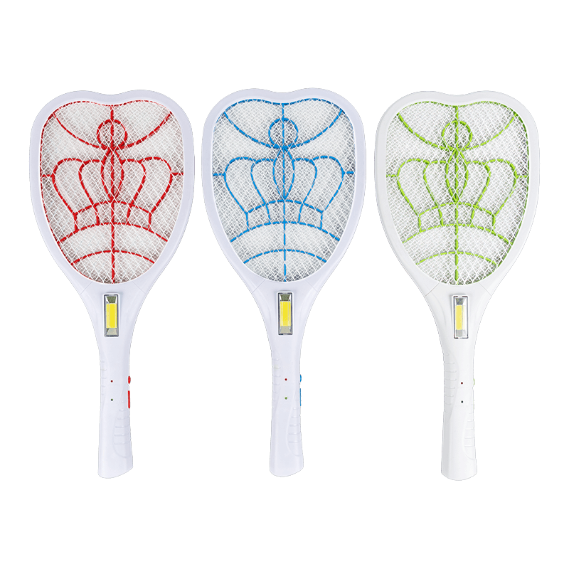 FF-783 3-Color LED with Plug Lead-Acid Battery 400mAh Electric Mosquito Swatter