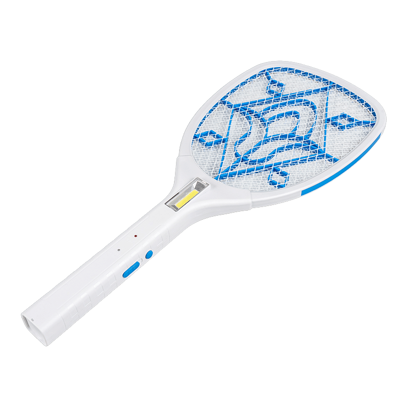 FF-785A 1200mAh 3-color electric mosquito swatter with USB cable