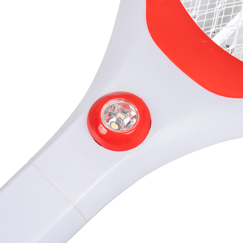 FF-787A 3-Color LED Solar with Plug Lead-Acid Battery 400mAh Electric Mosquito Swatter