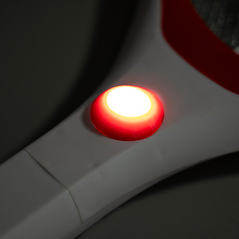 FF-787A 3-Color LED Solar with Plug Lead-Acid Battery 400mAh Electric Mosquito Swatter