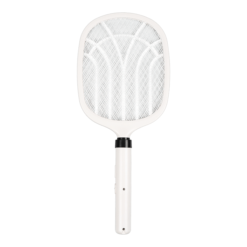 FF-883 1200mAh Embroidered Pattern Lamp USB Base Rechargeable Electric Mosquito Swatter