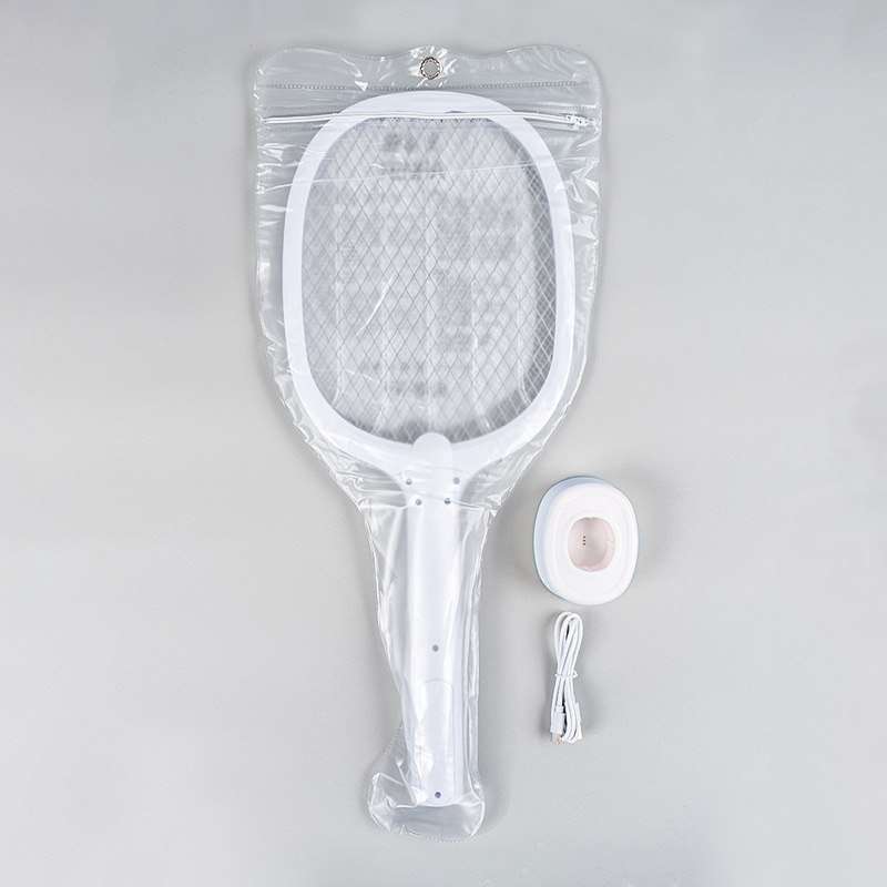 FF-888 1200mAh Five-Level LED Mosquito Swatter USB Rechargeable