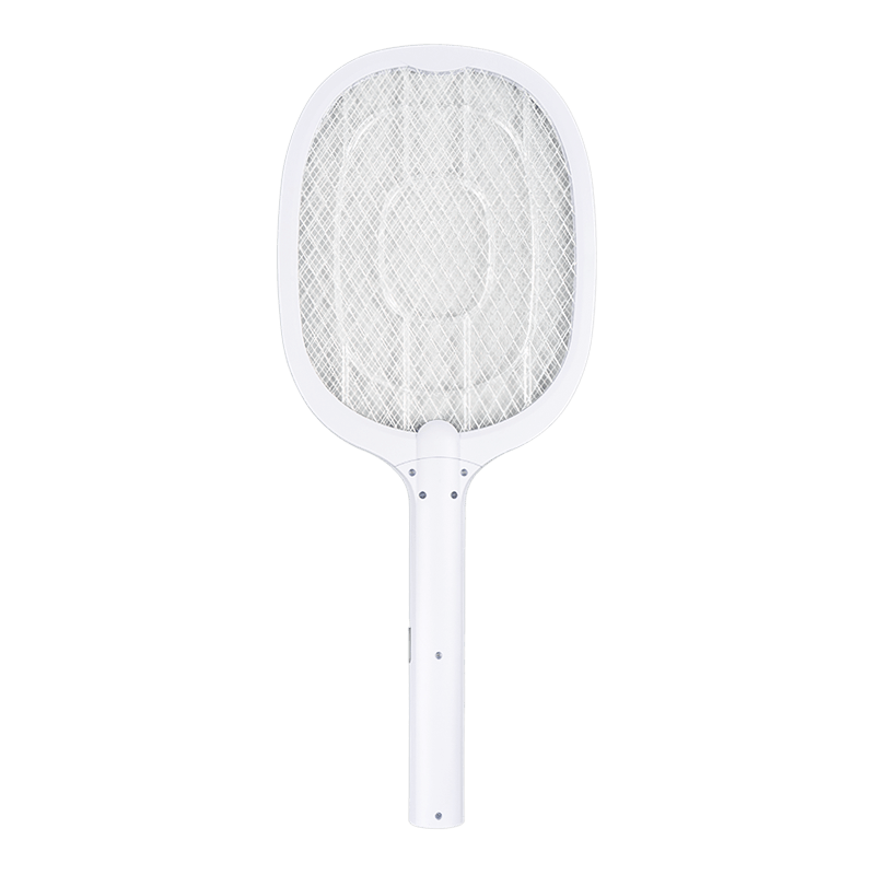 FF-888A 1200mAh Bottom-Charge Embroidered Pattern Lamp USB Base High-Efficiency Electric Mosquito Swatter