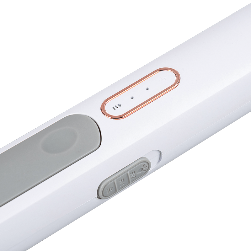 FF-888A 1200mAh Bottom-Charge Embroidered Pattern Lamp USB Base High-Efficiency Electric Mosquito Swatter