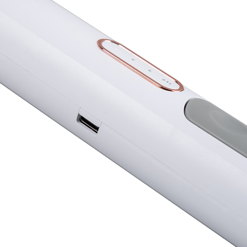 FF-888A 1200mAh Bottom-Charge Embroidered Pattern Lamp USB Base High-Efficiency Electric Mosquito Swatter