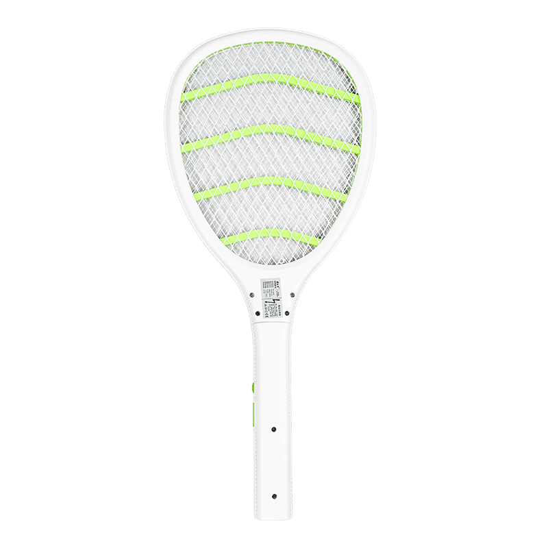 FF-987A 400mAh Dual-Color LED Mosquito Swatter Figure-Eight Lead-Acid