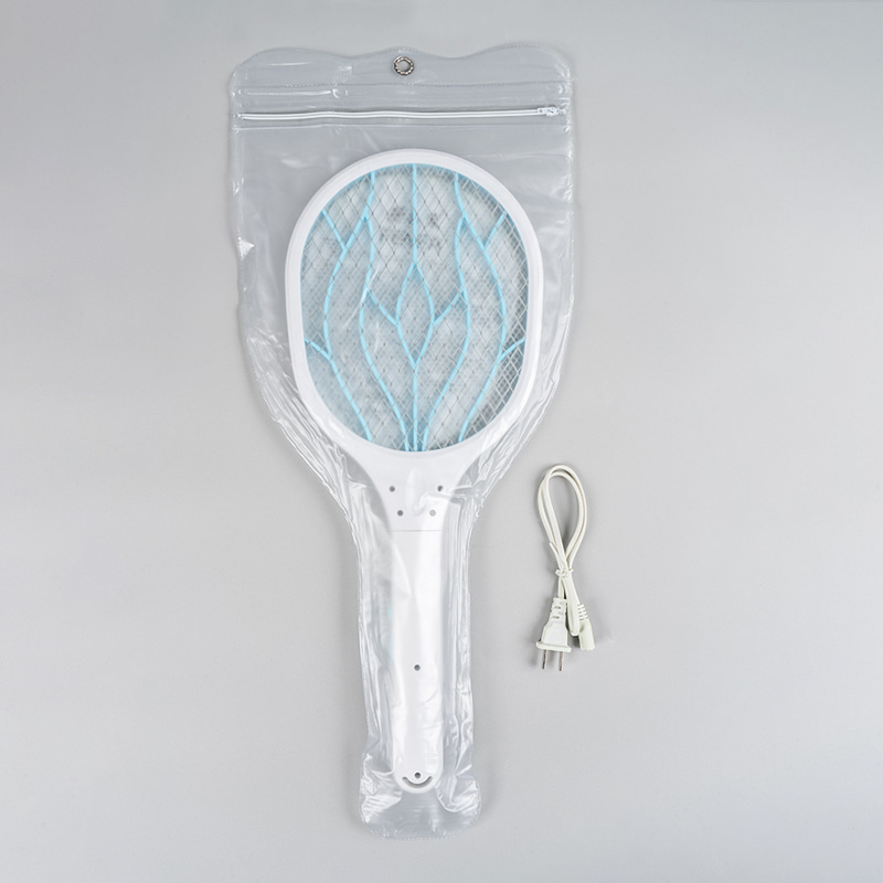 FF-988A 400mAh Portable Electric Mosquito Swatter with Light and Figure-Eight Cord
