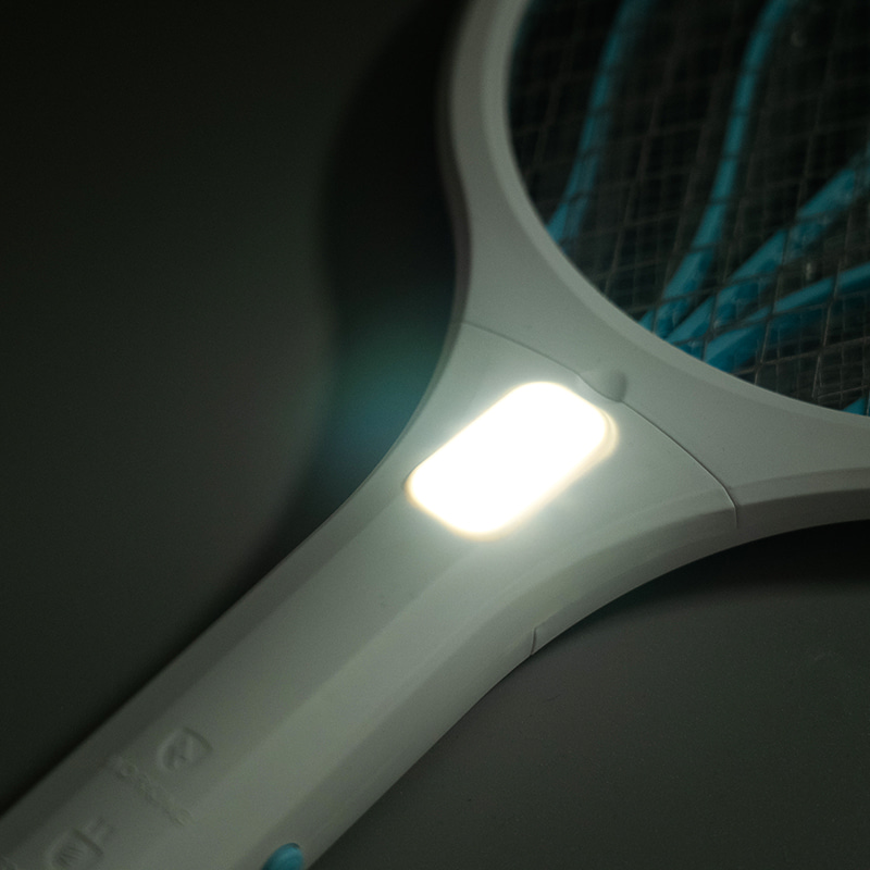 FF-988A 400mAh Portable Electric Mosquito Swatter with Light and Figure-Eight Cord