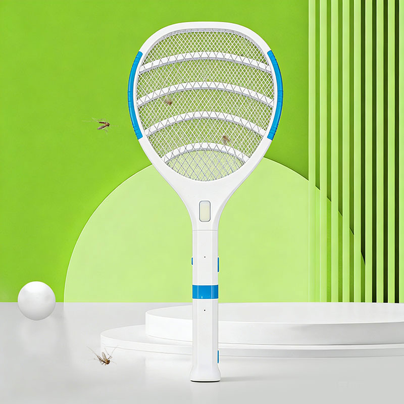 FF-808 Disassembly of flashlight with LED light lead-acid battery 400mAh home electric mosquito swatter