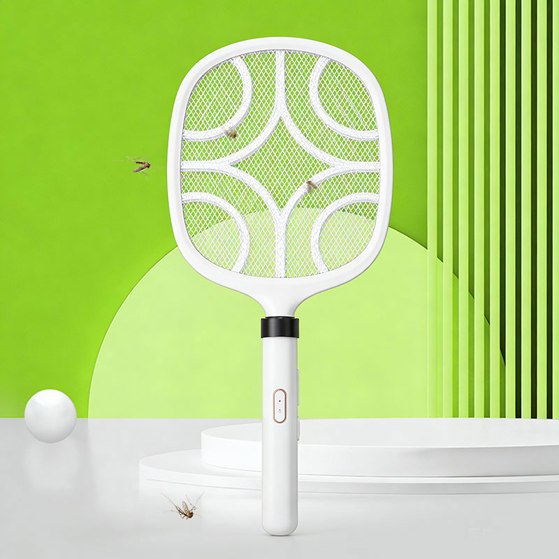 FF-882 1200mAh Electric Mosquito Swatter with Embroidery Lamp