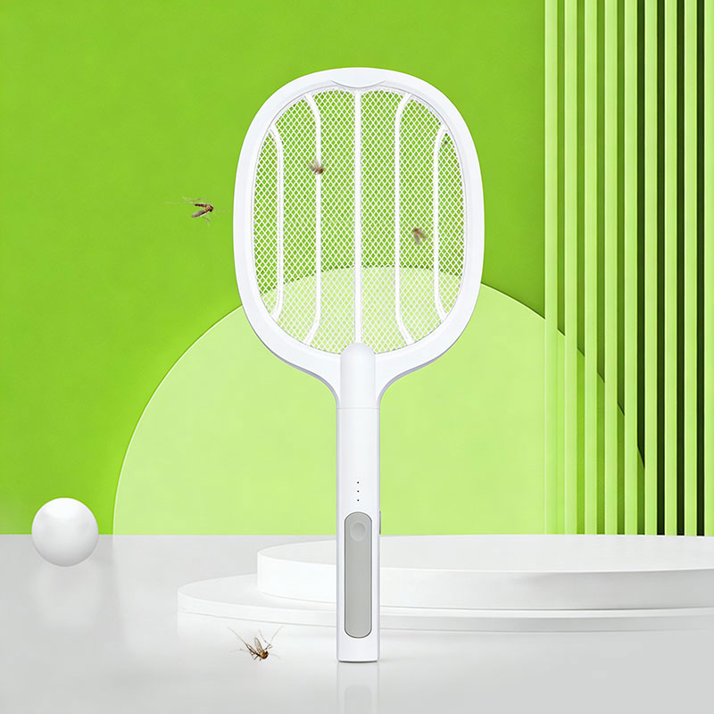 FF-888 1200mAh Five-Level LED Mosquito Swatter USB Rechargeable